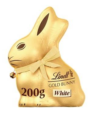 Lindt Gold, Bunny White Chocolate (200g)