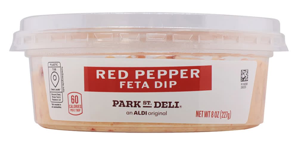 Park Street Deli Feta Dip, Red Pepper (8 oz)