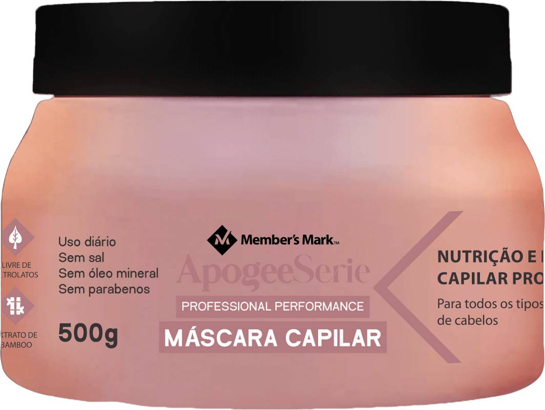 Member's mark máscara capilar hidratante (500g)