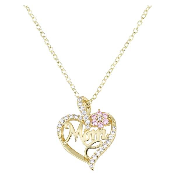 Radiance Mom Heart Necklace