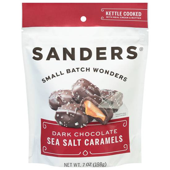 Sanders Sea Salt Caramels Dark Chocolate
