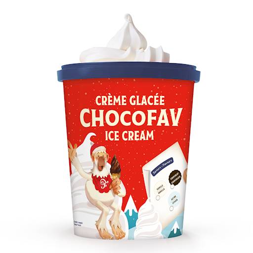 1 Litre Crème glacée molle / 1L Soft Ice Cream