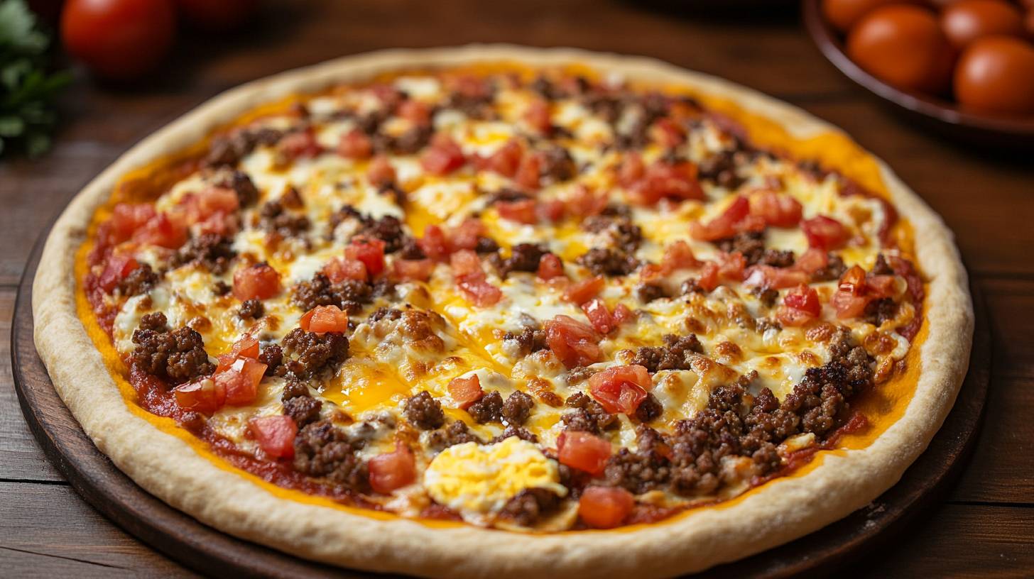 Pizza mexicaine 🍅 🇲🇽 🌶️