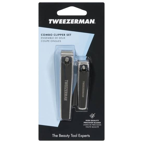 Tweezerman Combo Clipper Set For Fingernails & Toenails