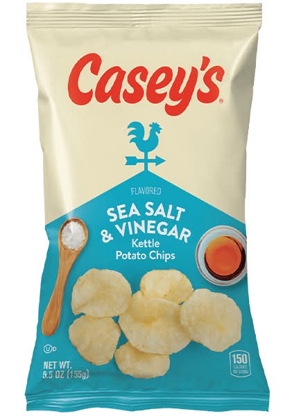 Casey's Salt & Vinegar Kettle Chips 5.5oz