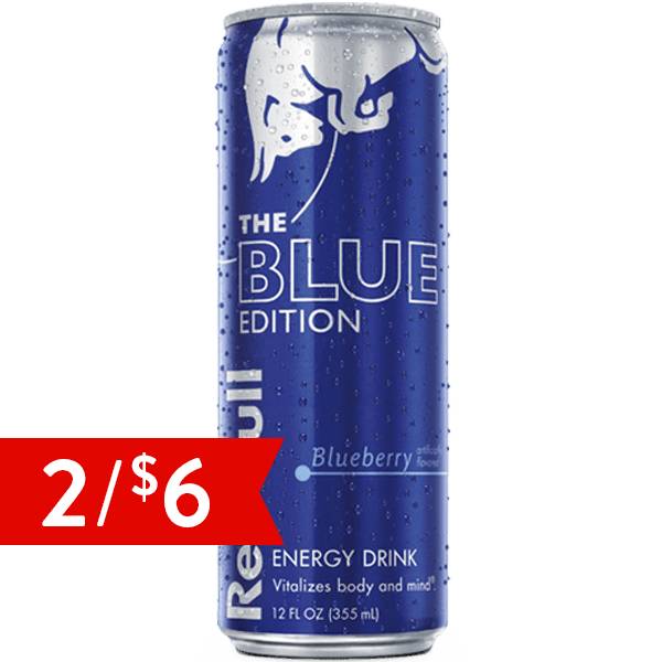 Red Bull Blueberry Energy Drink 12oz