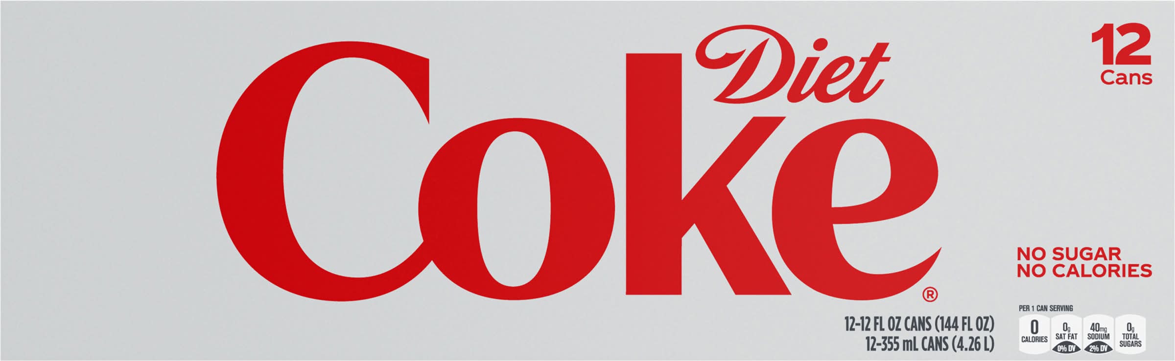 Diet Coke Soda (12 x 12 fl oz)