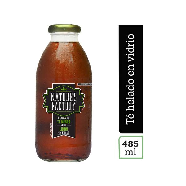 Nature's factory té negro (485 ml) (limón)