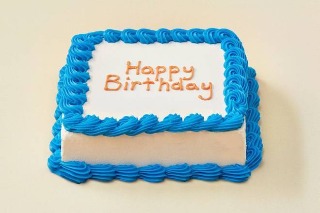 Square Ice Cream Celebration Cake