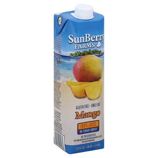 Sunberry Farms 100% Mango Juice (33.8 fl oz)