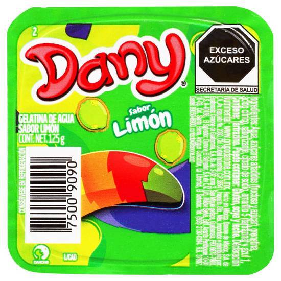 Dany Gelatina Limon 125g