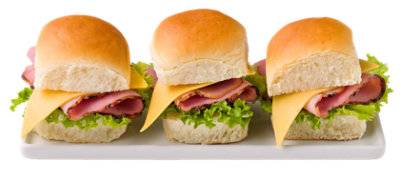Readymeals Black Forest Ham Sliders Sandwich 3 Count - Ready2Eat