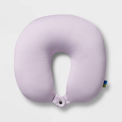 Open Story Travel Neck Pillow Lilac