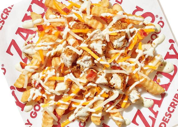 Chicken Bacon Ranch Loaded Fries
