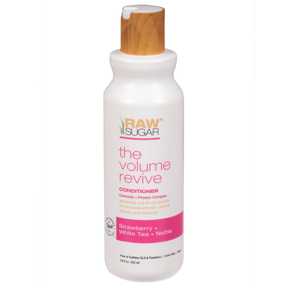 Raw Sugar the Volume Revive Strawberry + White Tea + Nettle Conditioner