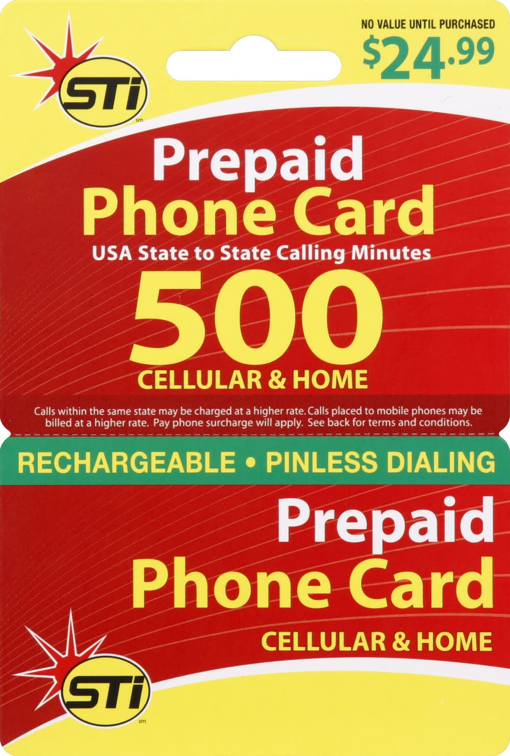 Sti Prepaid Phone Card - Thumbnail 2