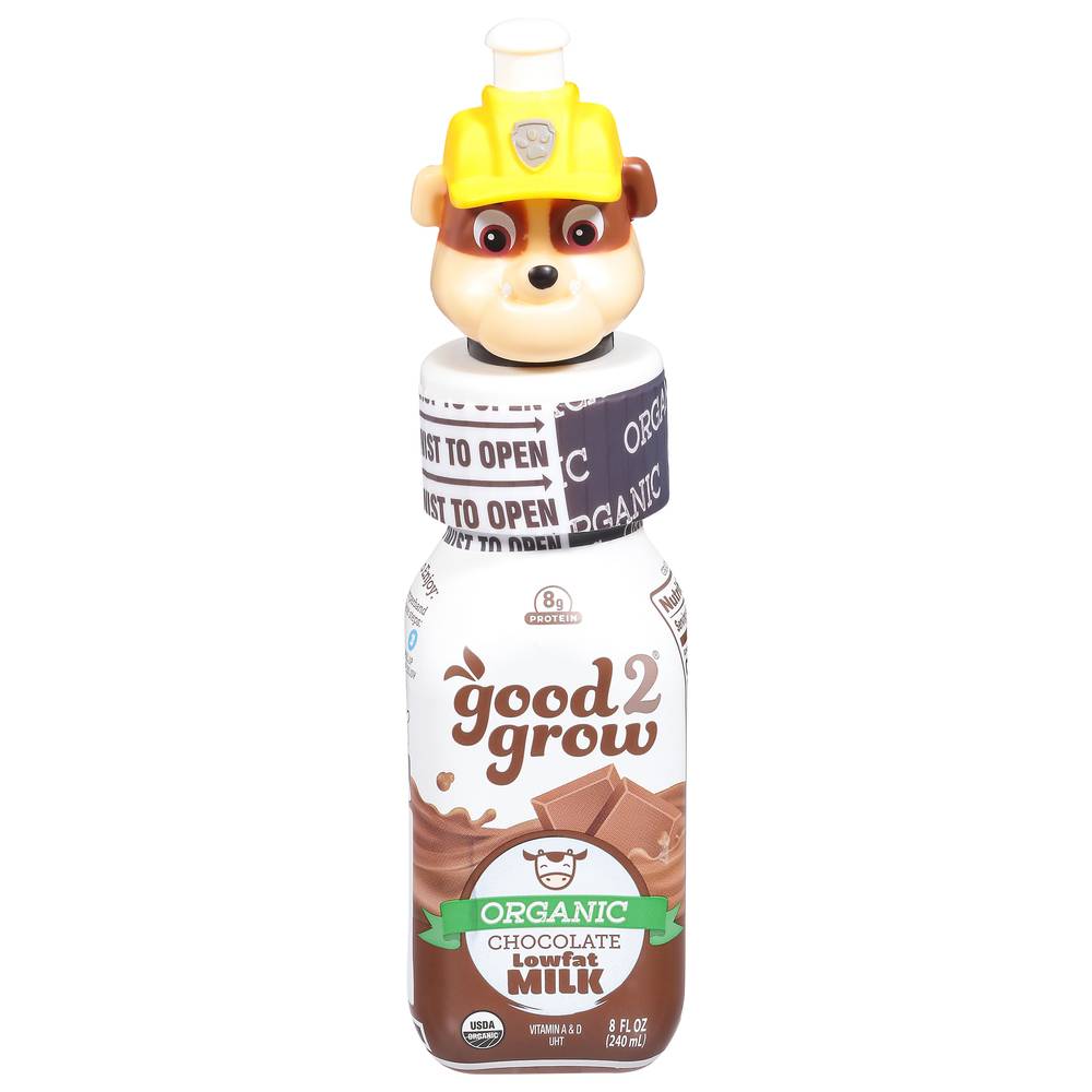 good2grow Organic Lowfat Milk, Chocolate (8 fl oz)