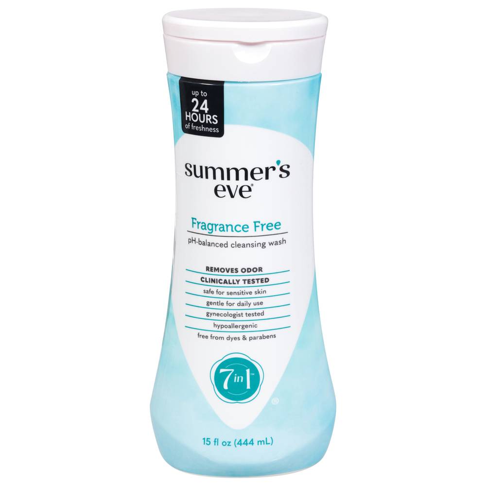 Summers Eve Fragance Free Cleansing Wash (15 fl oz)