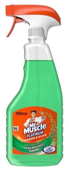 Mr Muscle Platinum Window & Glass Cleaning Spray (500ml)