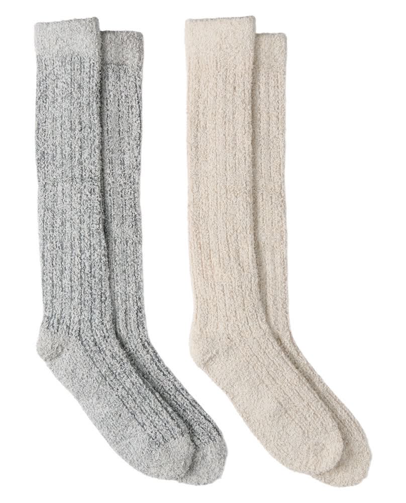 Serra Ultra Soft Socks, 4-10, Sand/Grey