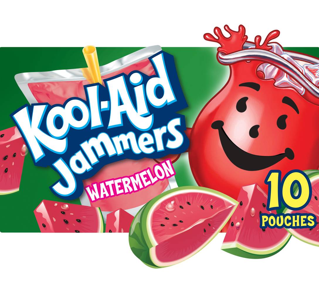 Kool-Aid Jammers Watermelon Flavored Drink (10 x 6 fl oz)
