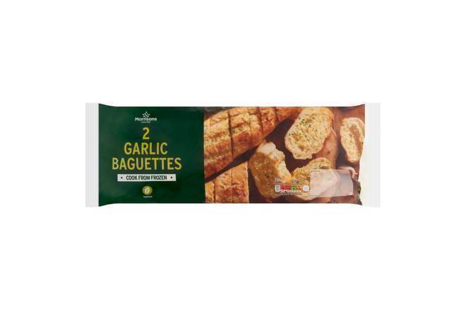 Morrisons Garlic Baguettes 2pk