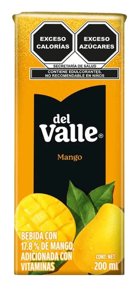 Del Valle · Néctar de fruta, mango (200 ml)