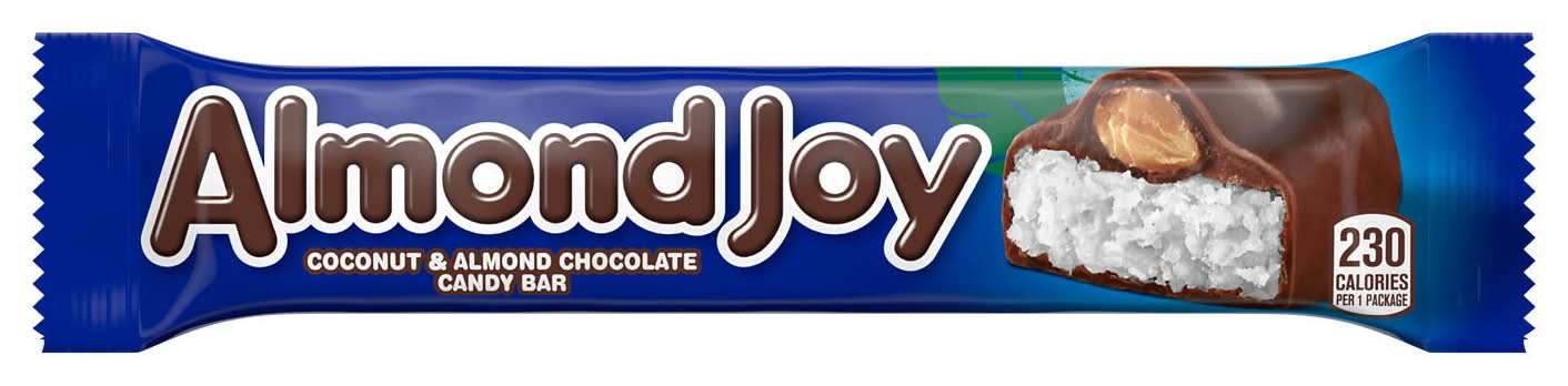 Almond Joy Chocolate Candy Bar, Coconut-Almond (1.61 oz)