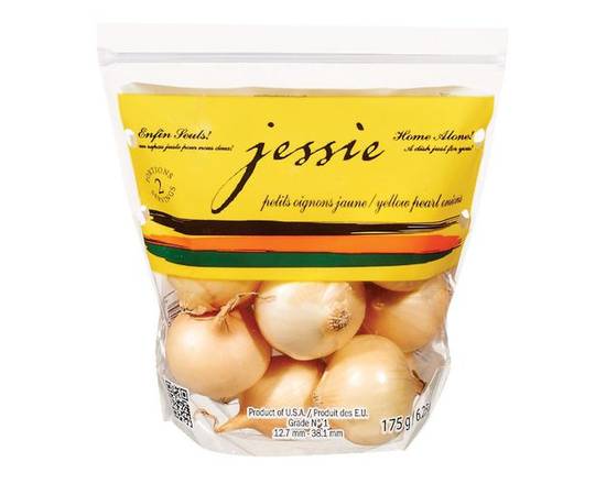 Aqua Fuchsia · Petits oignons perlés jaune (175 g) - Yellow pearl onions (175 g)