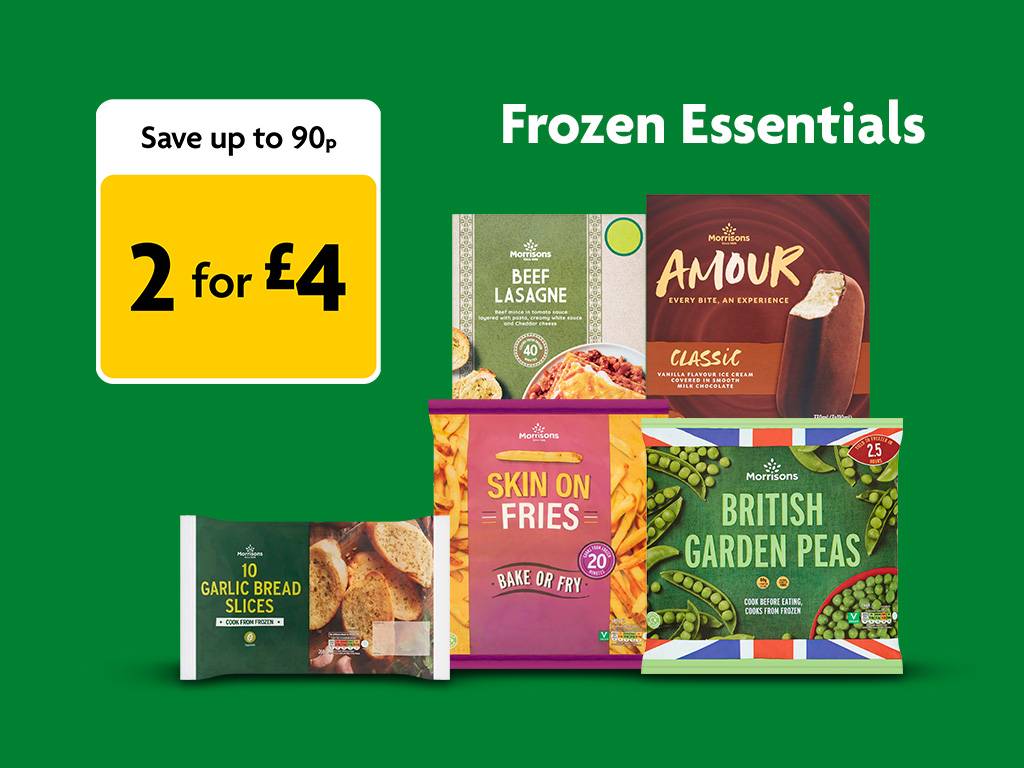 2 for £4 Frozen Essentials