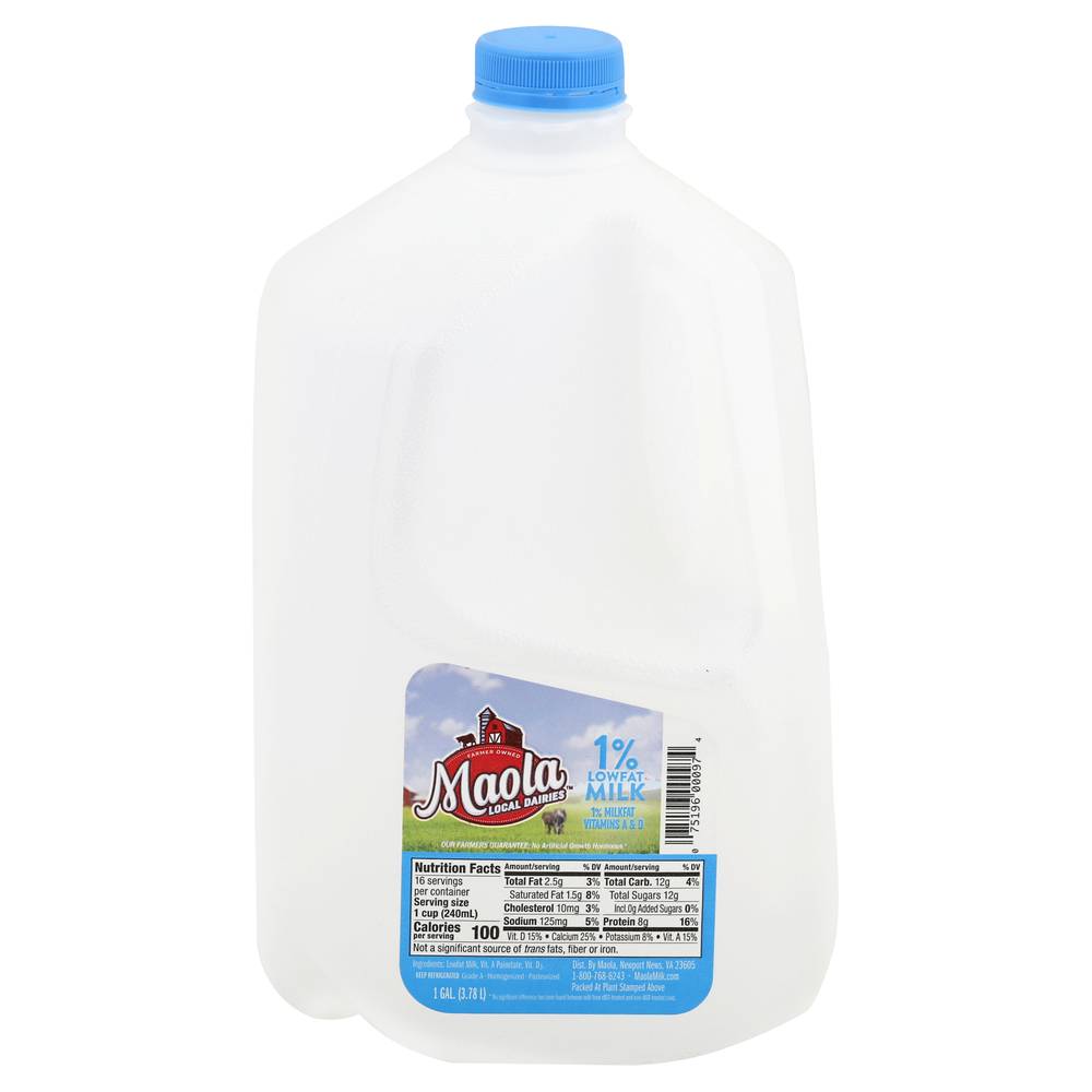 Maola 1% Low Fat Milk (1 gal)