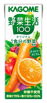 野菜生活100 野菜・果実ミックスジュース (200mL)