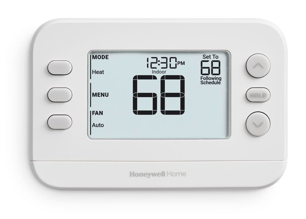 Honeywell Home X2P Heating And Cooling Push Button Programmable Thermostat