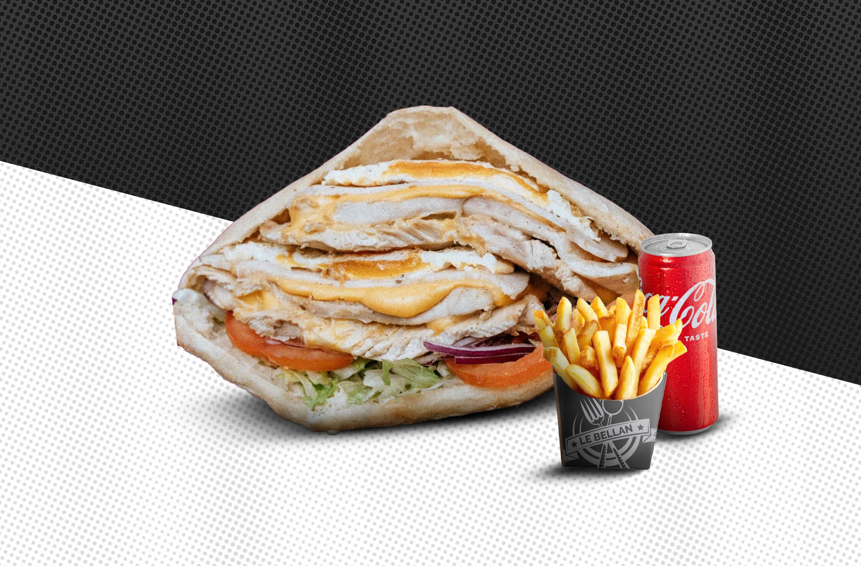 MENU SANDWICH ESCALOPE