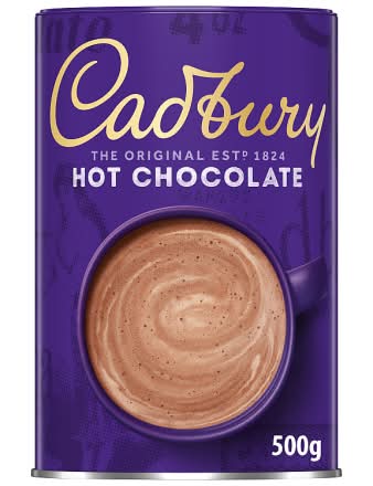 Cadbury Hot Chocolate Drink Mix Powder (500g)