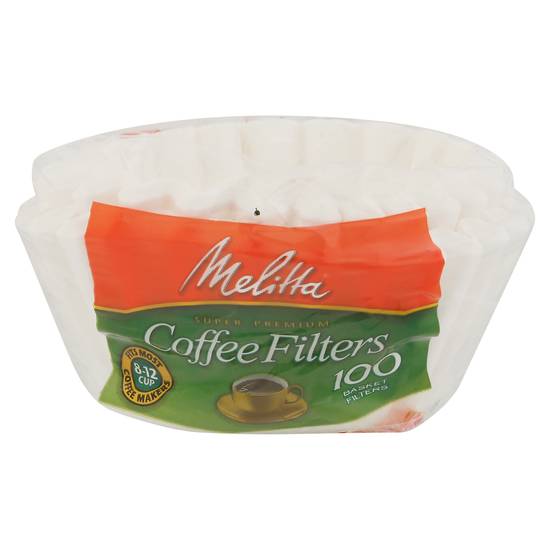 Melitta Super Premium Coffee Filters Basket (100 ct)