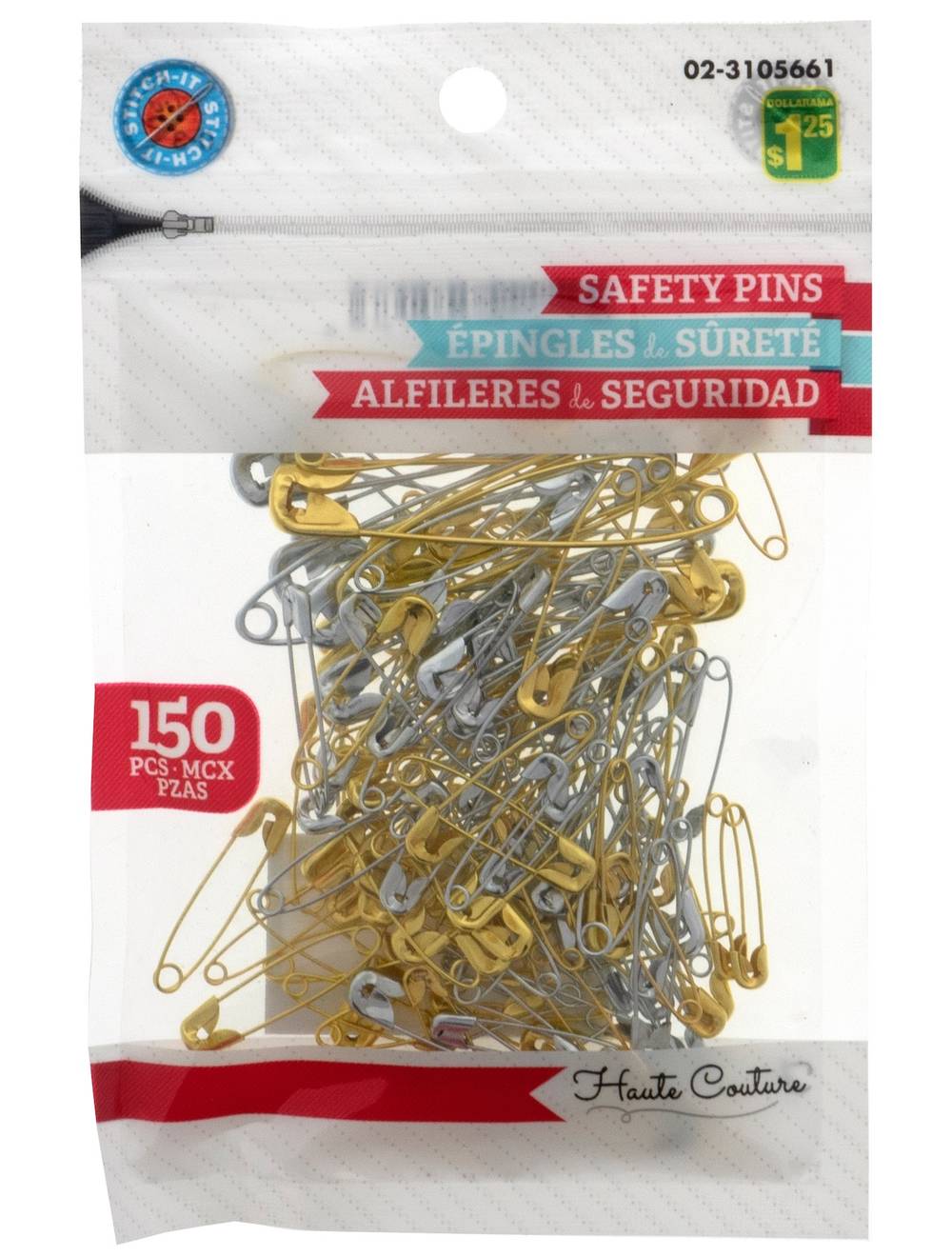 Stitch-It Safety Pins (150 ct)
