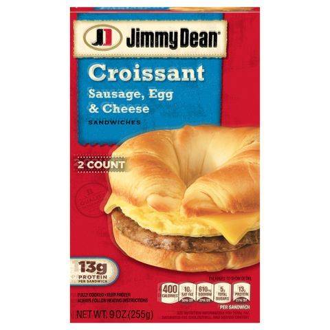 Jimmy Dean Sausage Egg Croissant 2 Pack