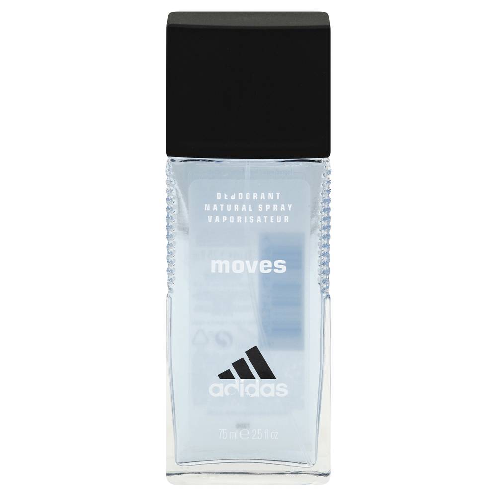 Adidas Moves Natural Spray Deodorant