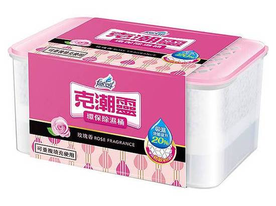克潮靈環保除濕桶－玫瑰香吸660ml350g
