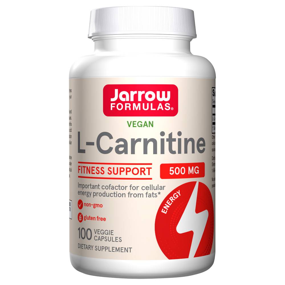 Jarrow Formulas L-Carnitine Capsules (100 ct)