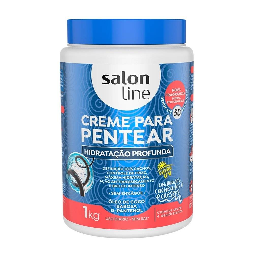 Salon line creme de pentear hidratação profunda (1kg)