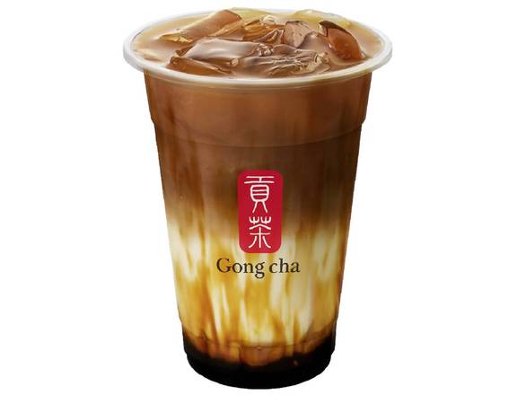 Dirty Brown Sugar Black Tea Latte