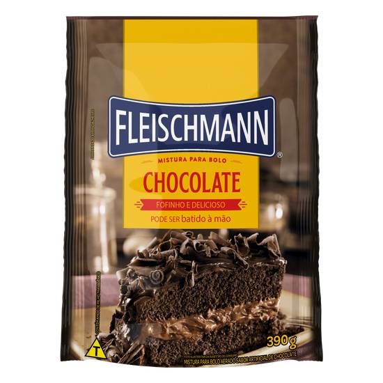 Fleischmann mistura para bolo sabor chocolate (390g)