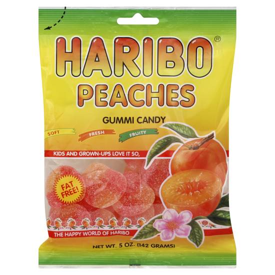Haribo Peaches Gummi Candy