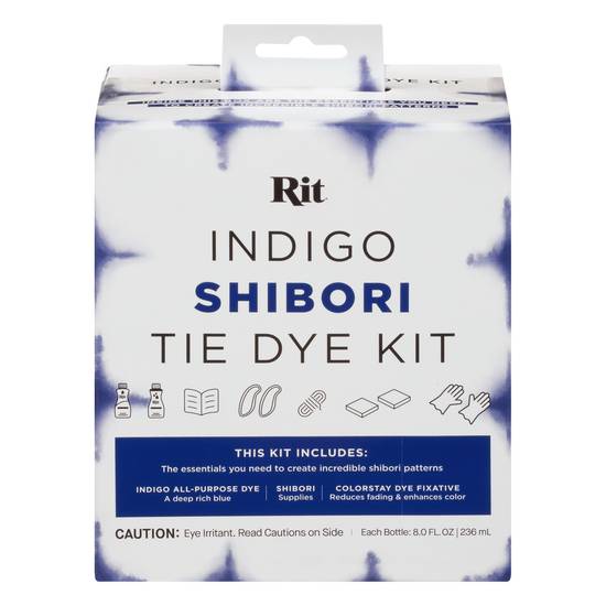 Rit Shibori Indigo Tie Dye Kit