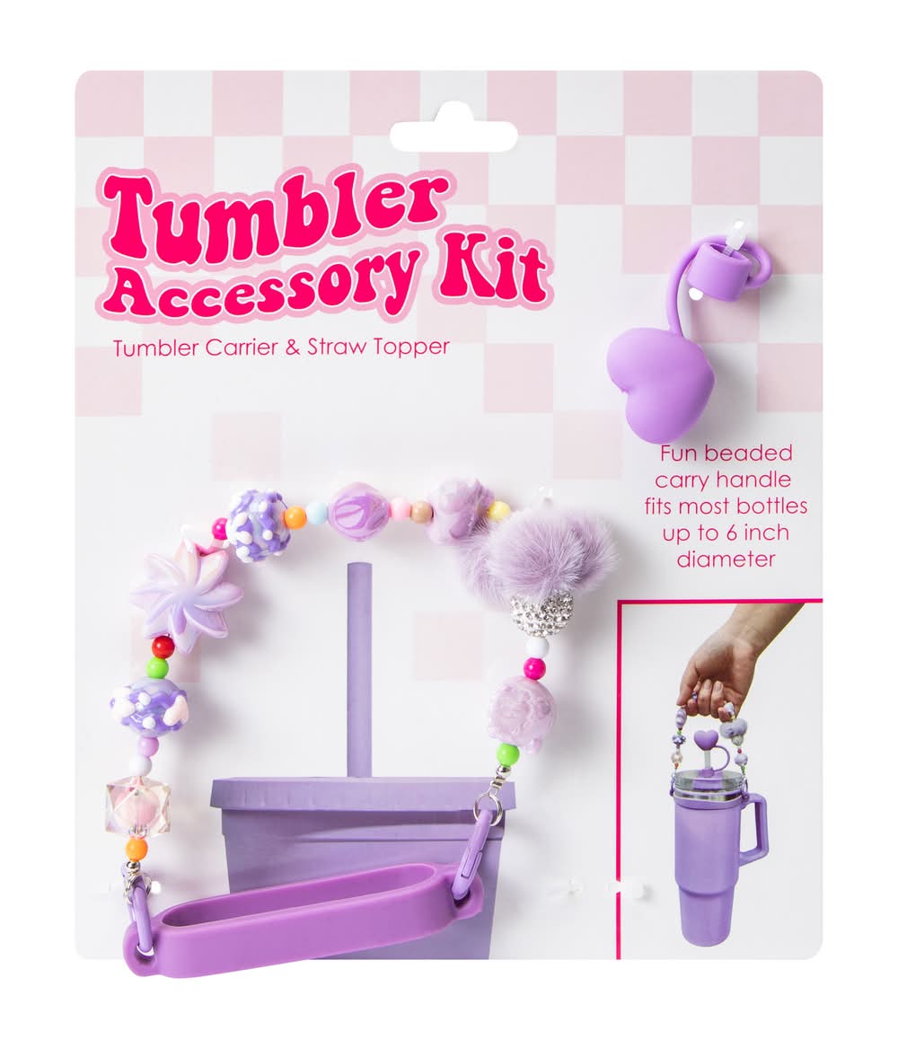 Tumbler Cup Accessory Kit Purple Heart