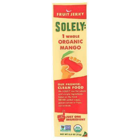 Solely Fruit Jerky Mango Strips .8oz