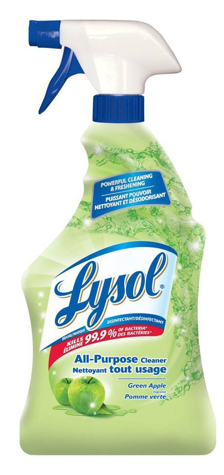 Lysol nettoyant tout usage en vaporisateur (pomme verte) - lysol all purpose cleaner trigger, green apple (650 g)