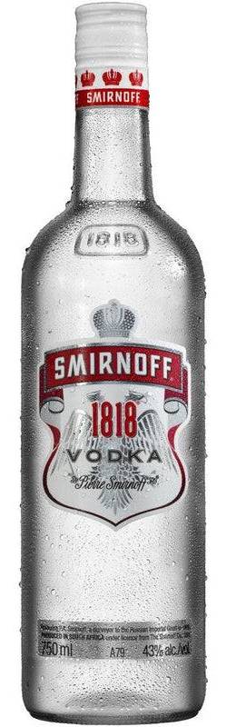 Smirnoff 1818 Vodka 750ml